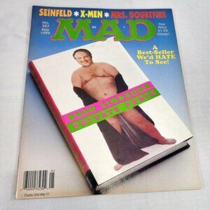 Mad Magazine #327‎ May 1994 Rush Limbaugh, Seinfeld, Mrs. Doubtfire NM Fine Rare